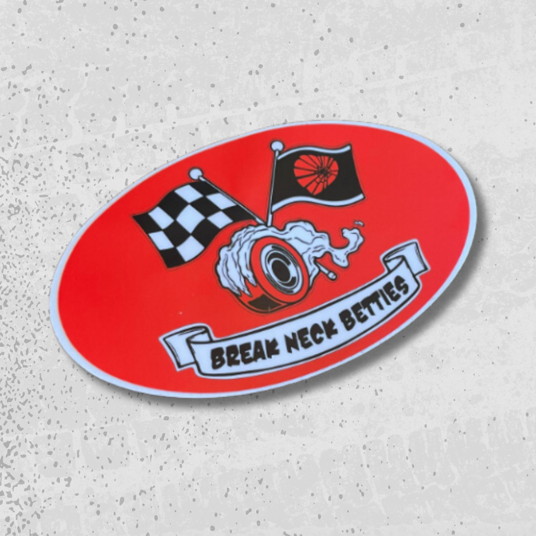 Break Neck Betties Logo Sticker Rcr Online Store